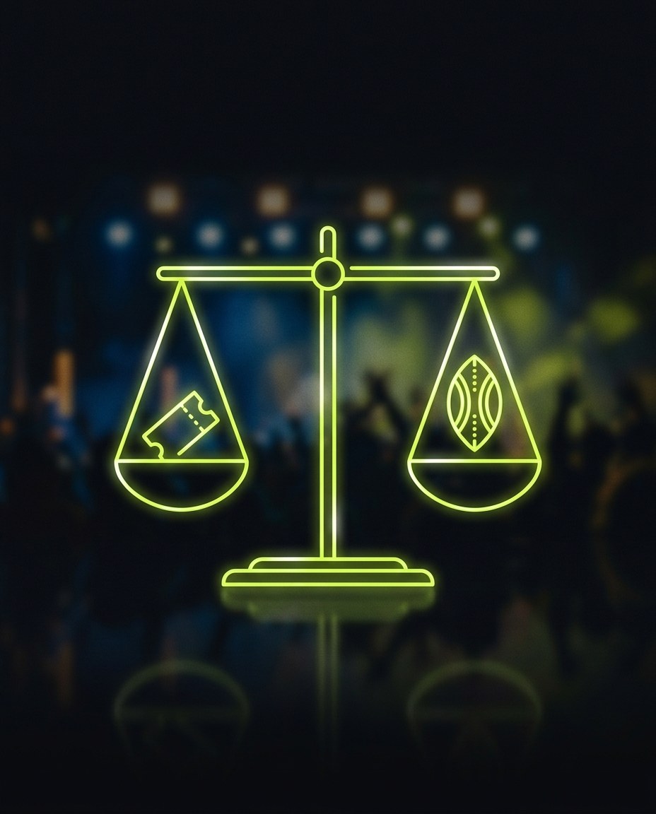 Balanced scales — fair terms for attendees and organizers